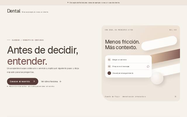 Dental · Confianza