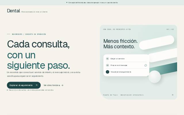 Dental · Operación